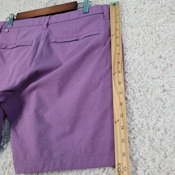 Lululemon Shorts Men's Size 33 8" Purple Commission Short Oxford Classic - Picture 10 of 11